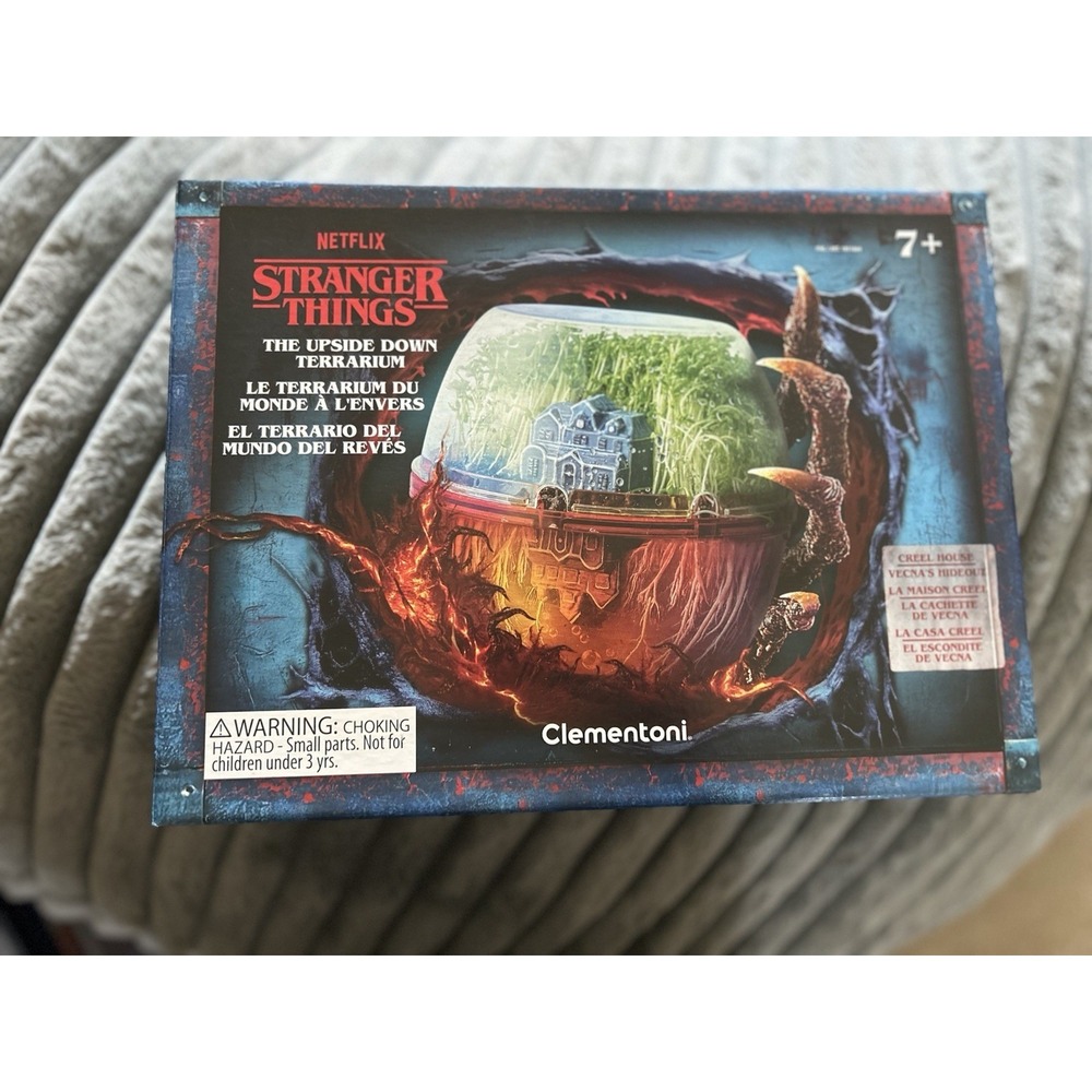 Stranger‎ Things The Upside Down Terrarium By Clementoni BRAND NEW-Never Opened
